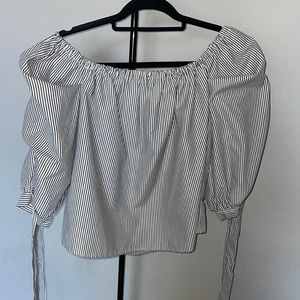 Over shoulder top